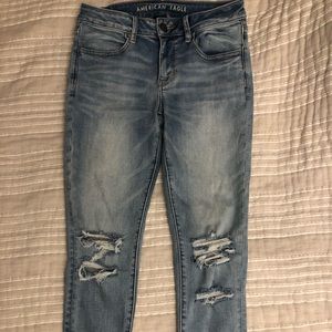 American Eagle ripped jeans